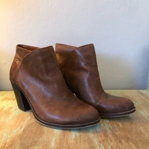 Lucky Brand Leather Ankle Boots